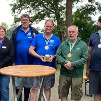 Siegerehrung Bürgermeister-Boule-Turnier Hohnstorf 2022