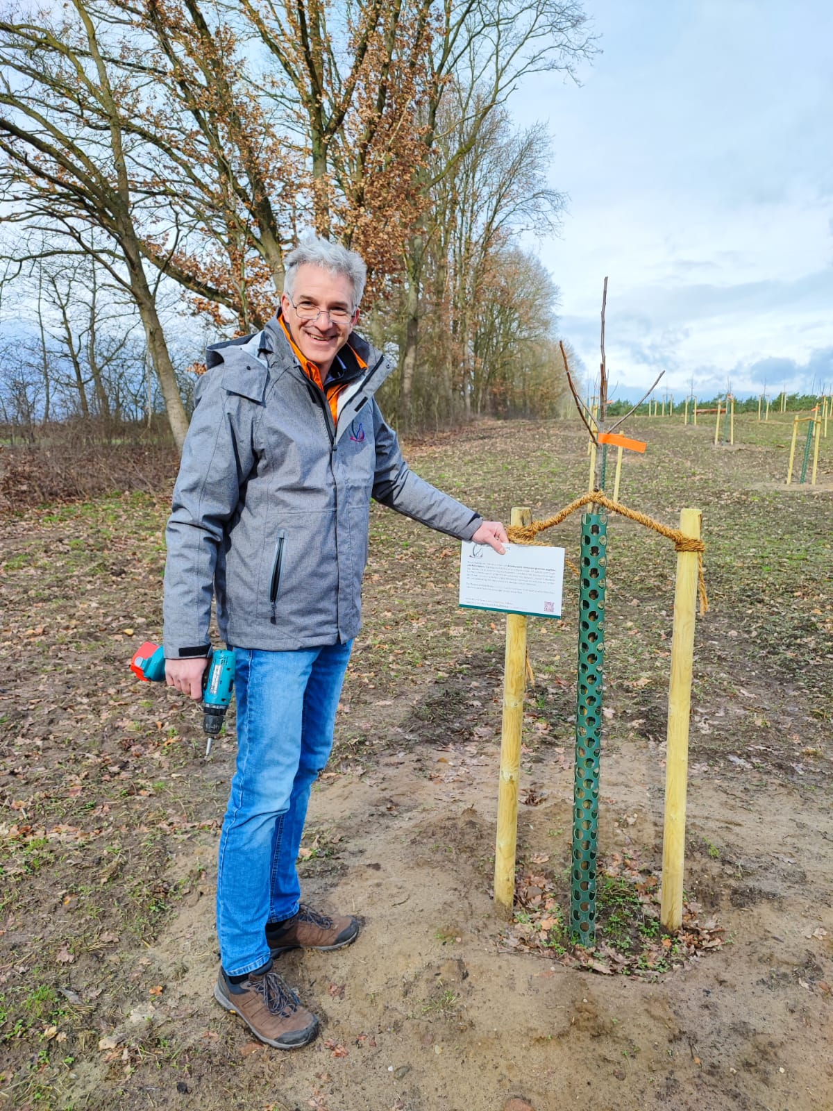 Stephan Fritsch von der NaturschutzStiftung Landkreis Uelzen 