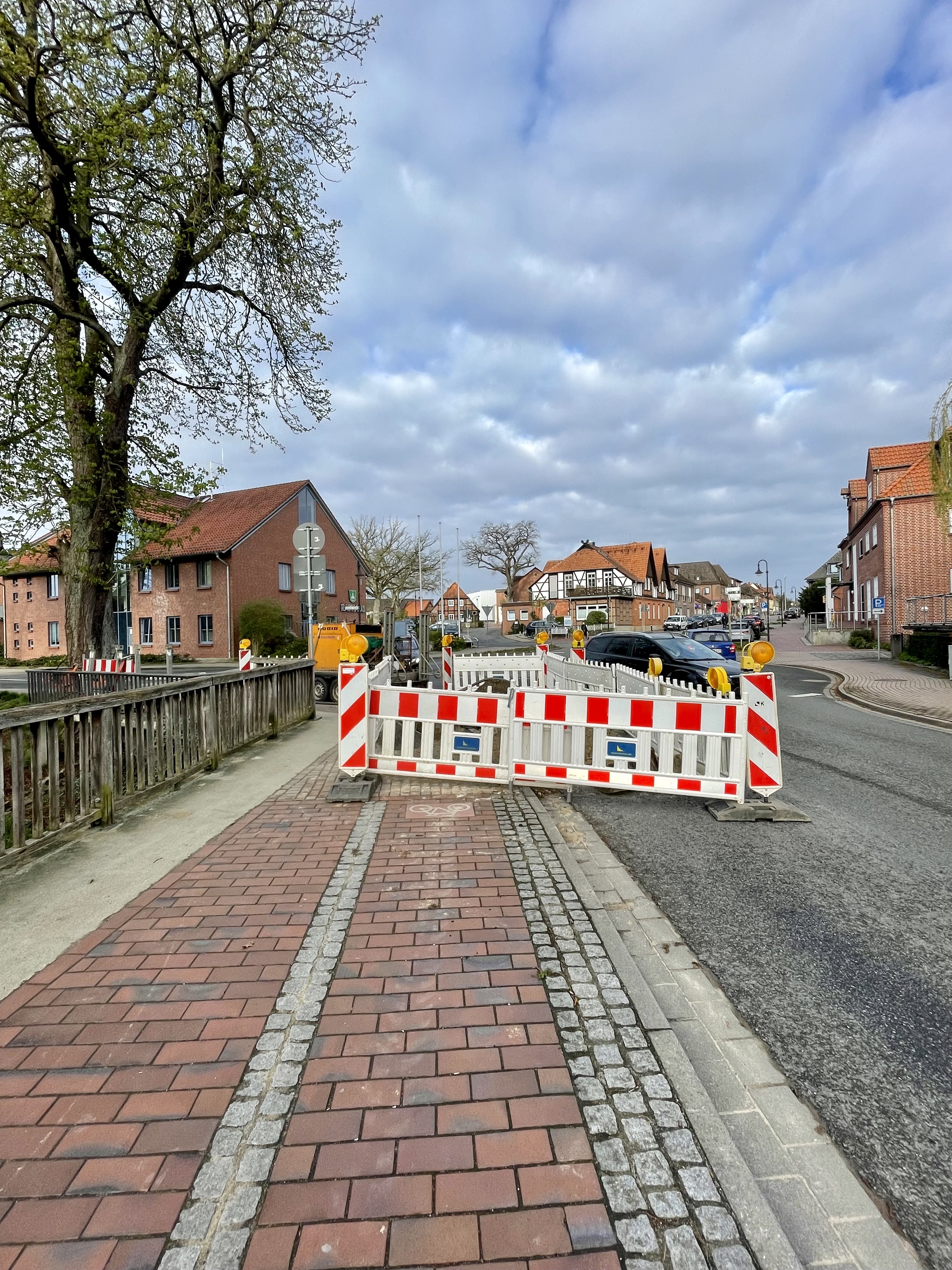 Foto Baustelle Rathauskreisel
