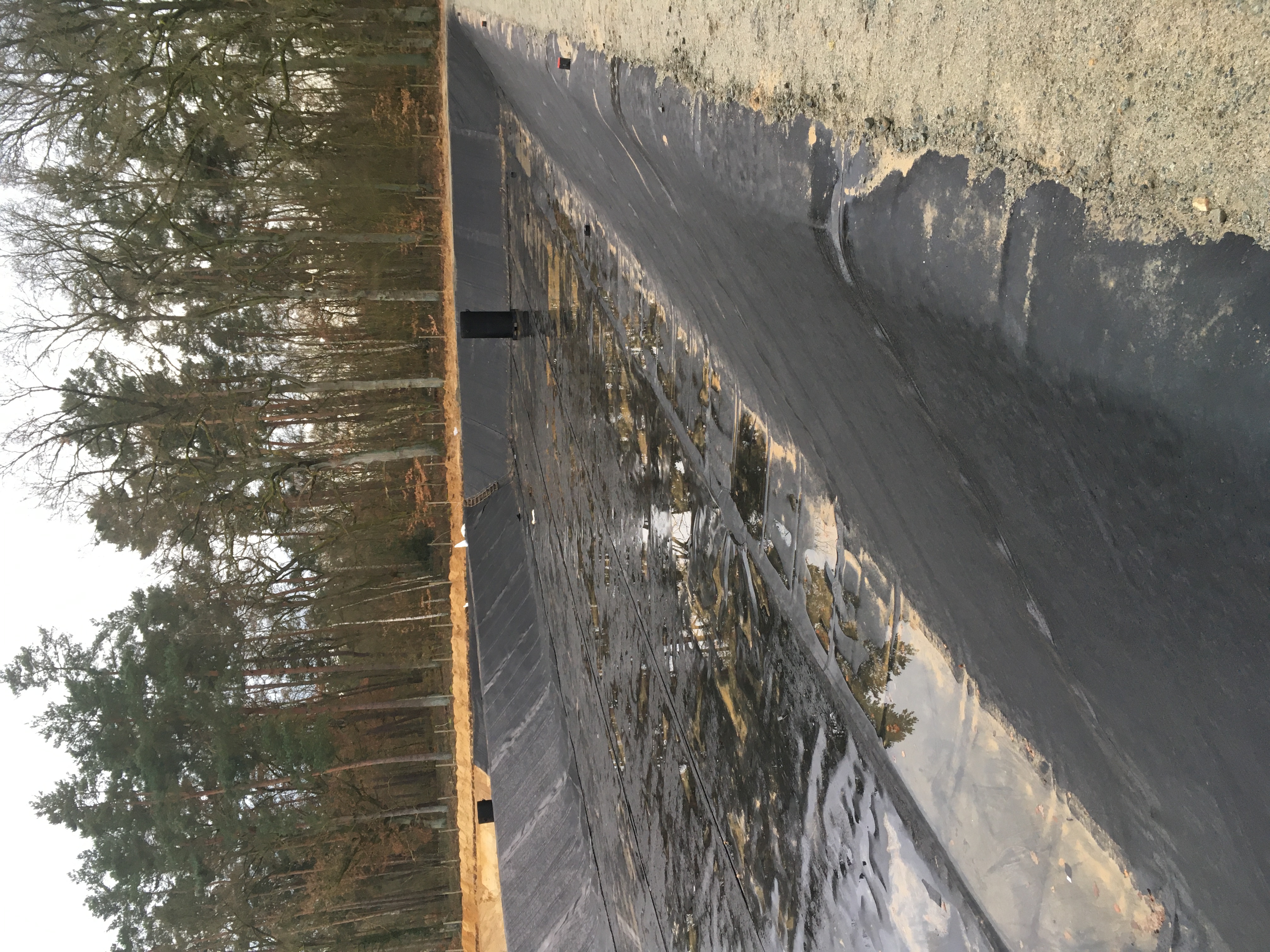 Bau Vererdungsbecken Kläranlage Hohenbostel 2023