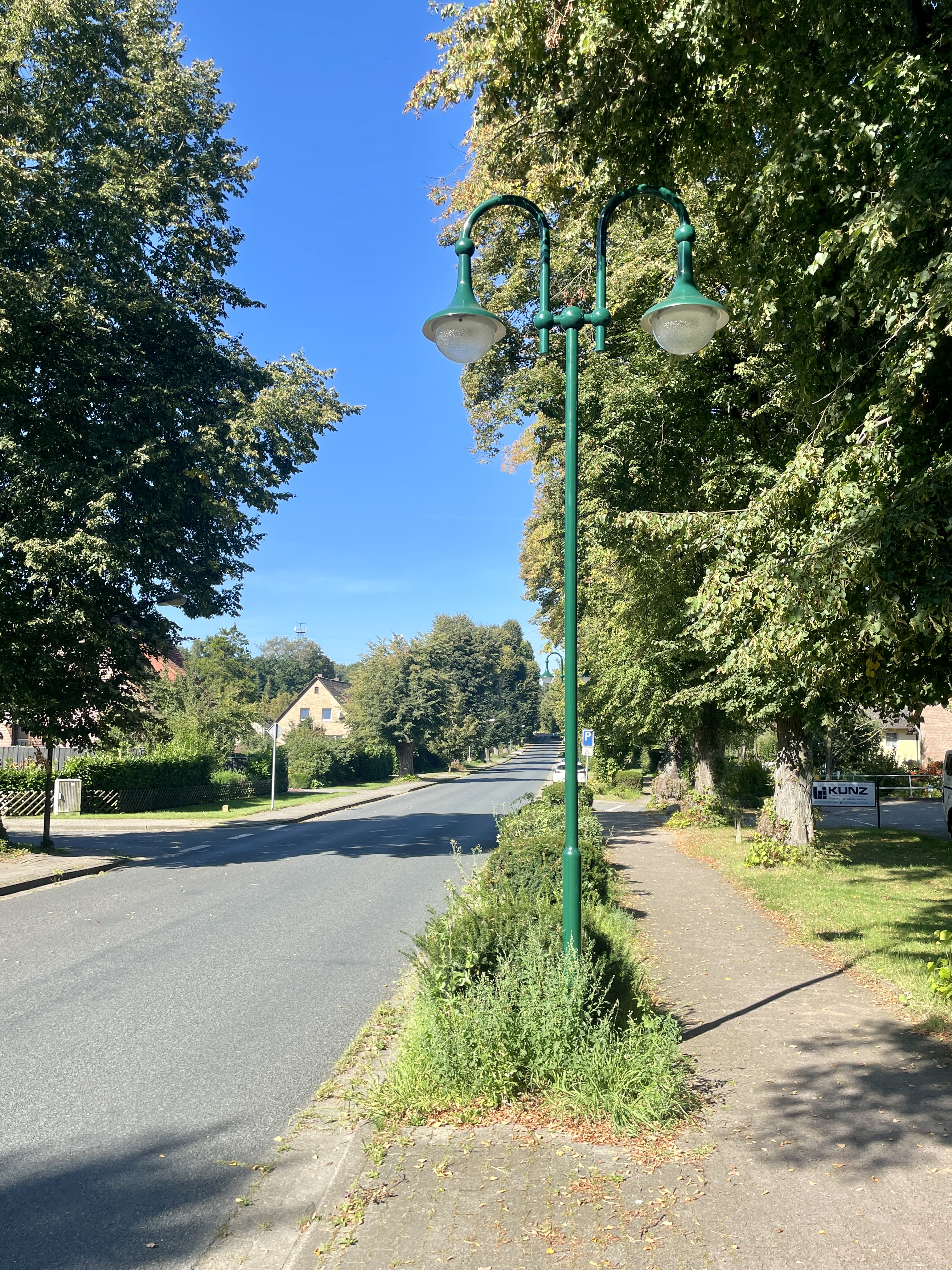 Straßenbeleuchtung Schützenallee