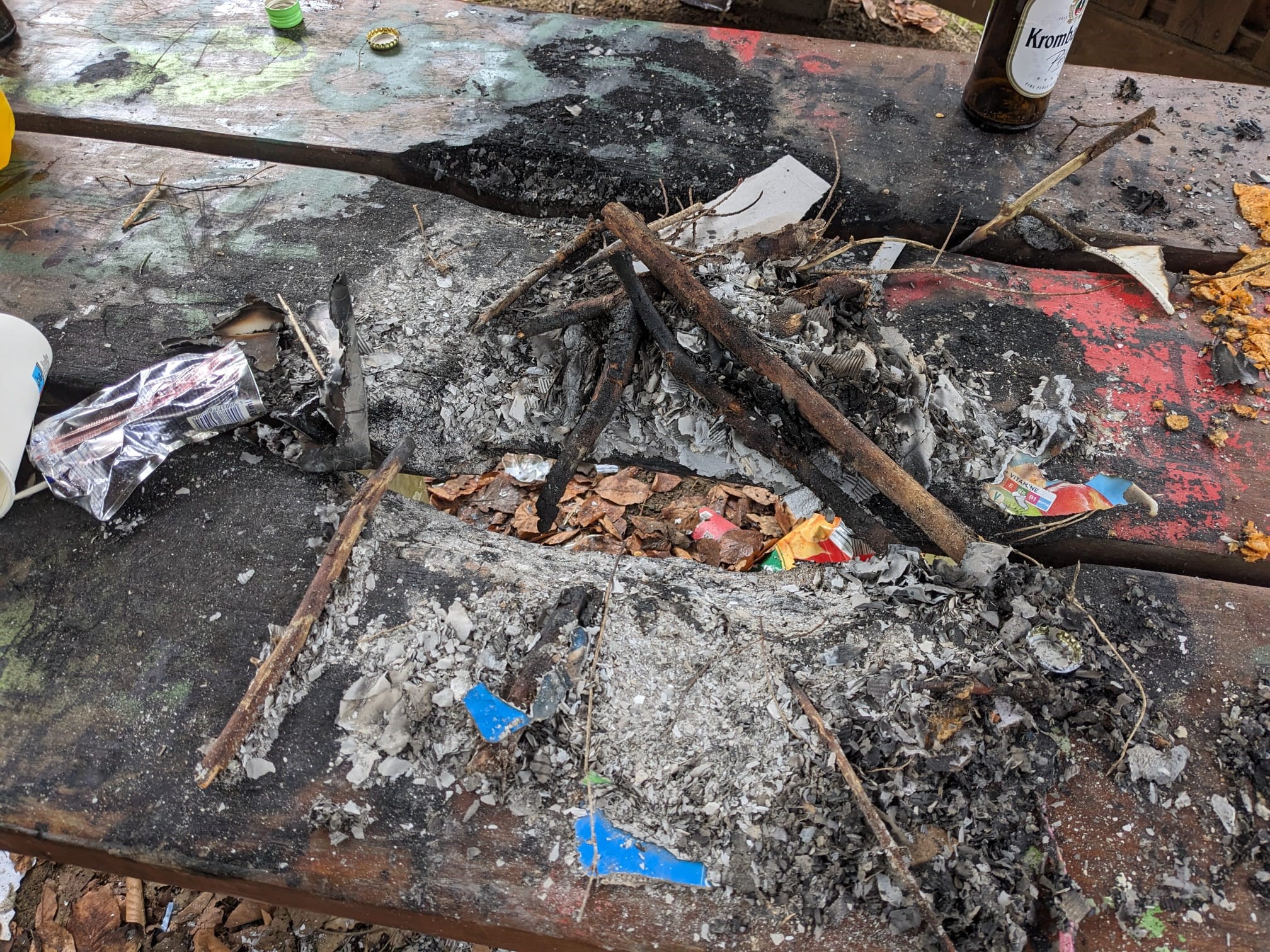 Vandalismus an Bienenbütteler Grillhütte