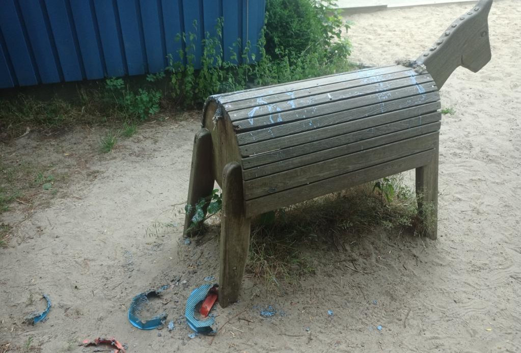 Vandalismus Grundschule