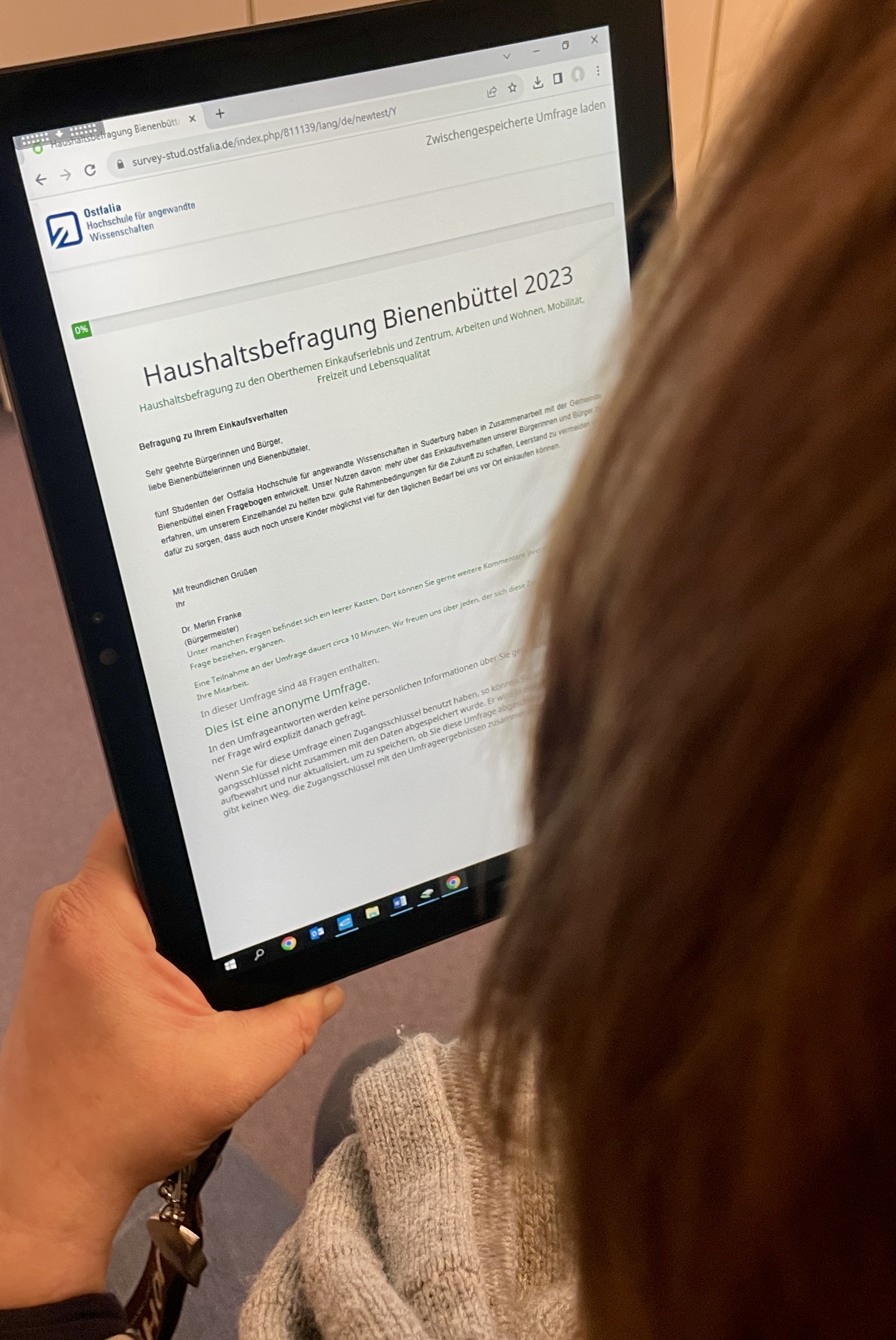 Haushaltsbefragung Einkaufsverhalten Ostfalia 